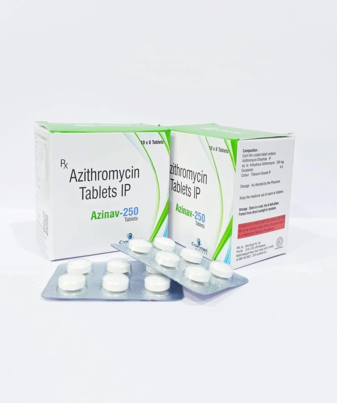 AZINAV-250 packaging