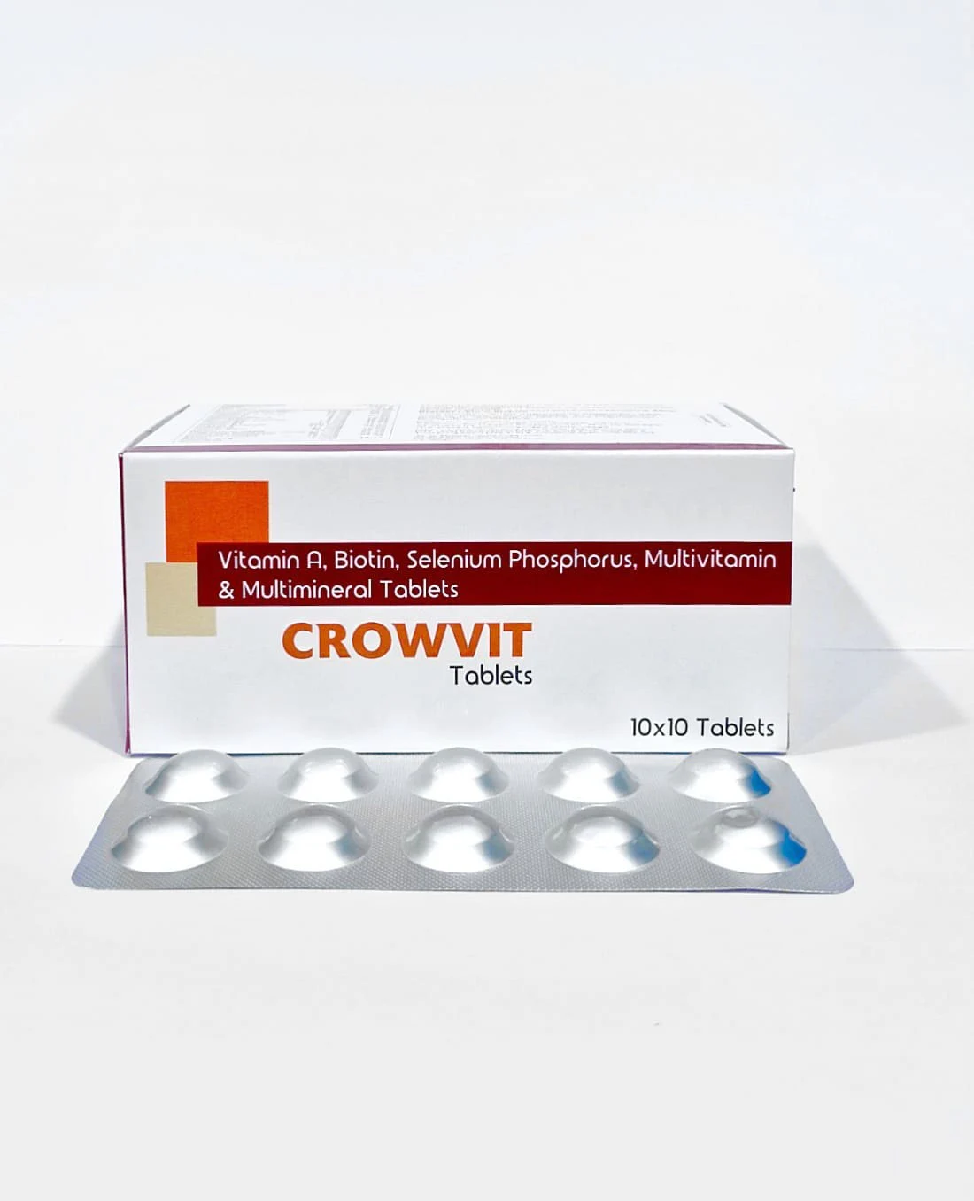 CROWVIT TAB packaging