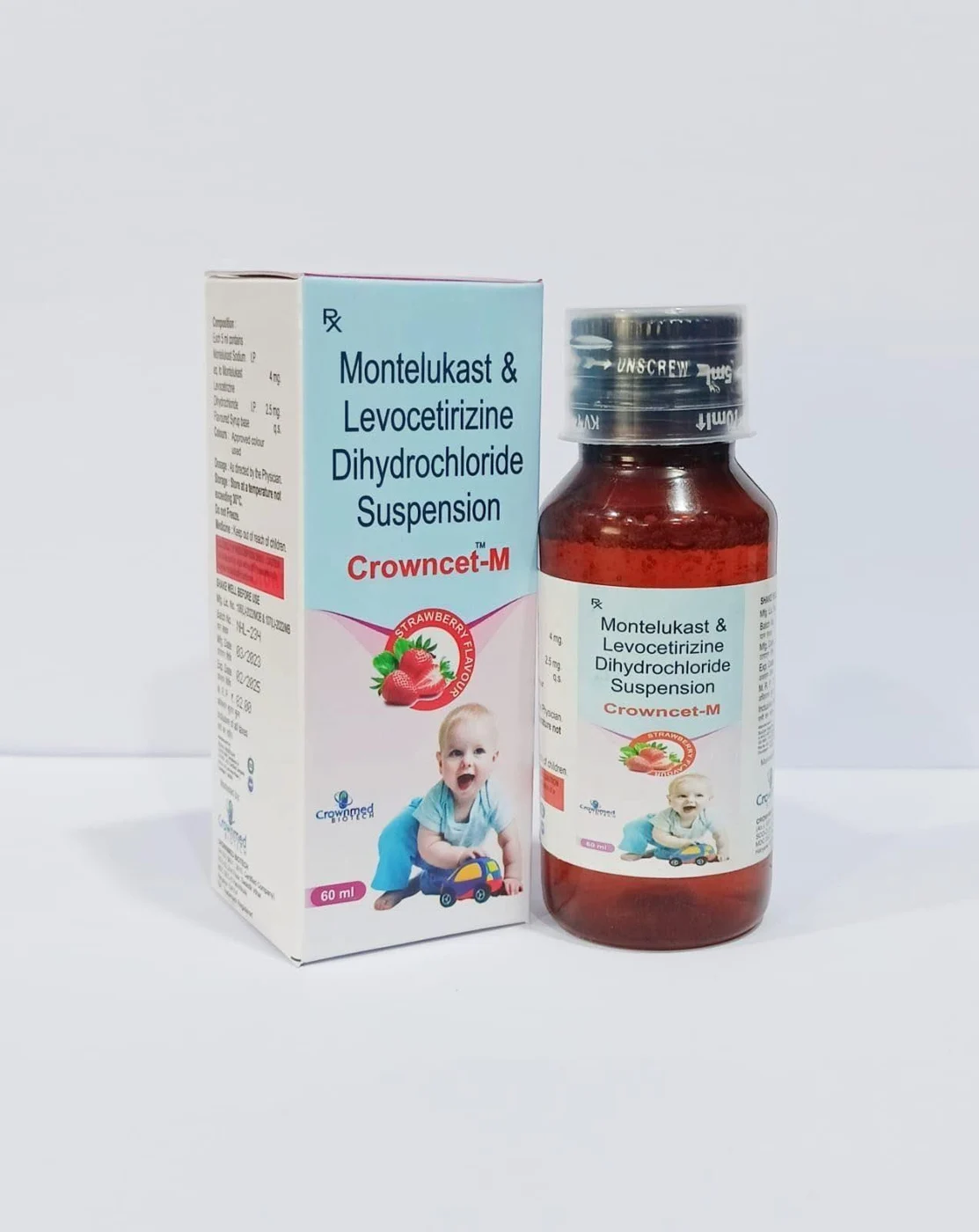 CROWNCET-M SUSP packaging