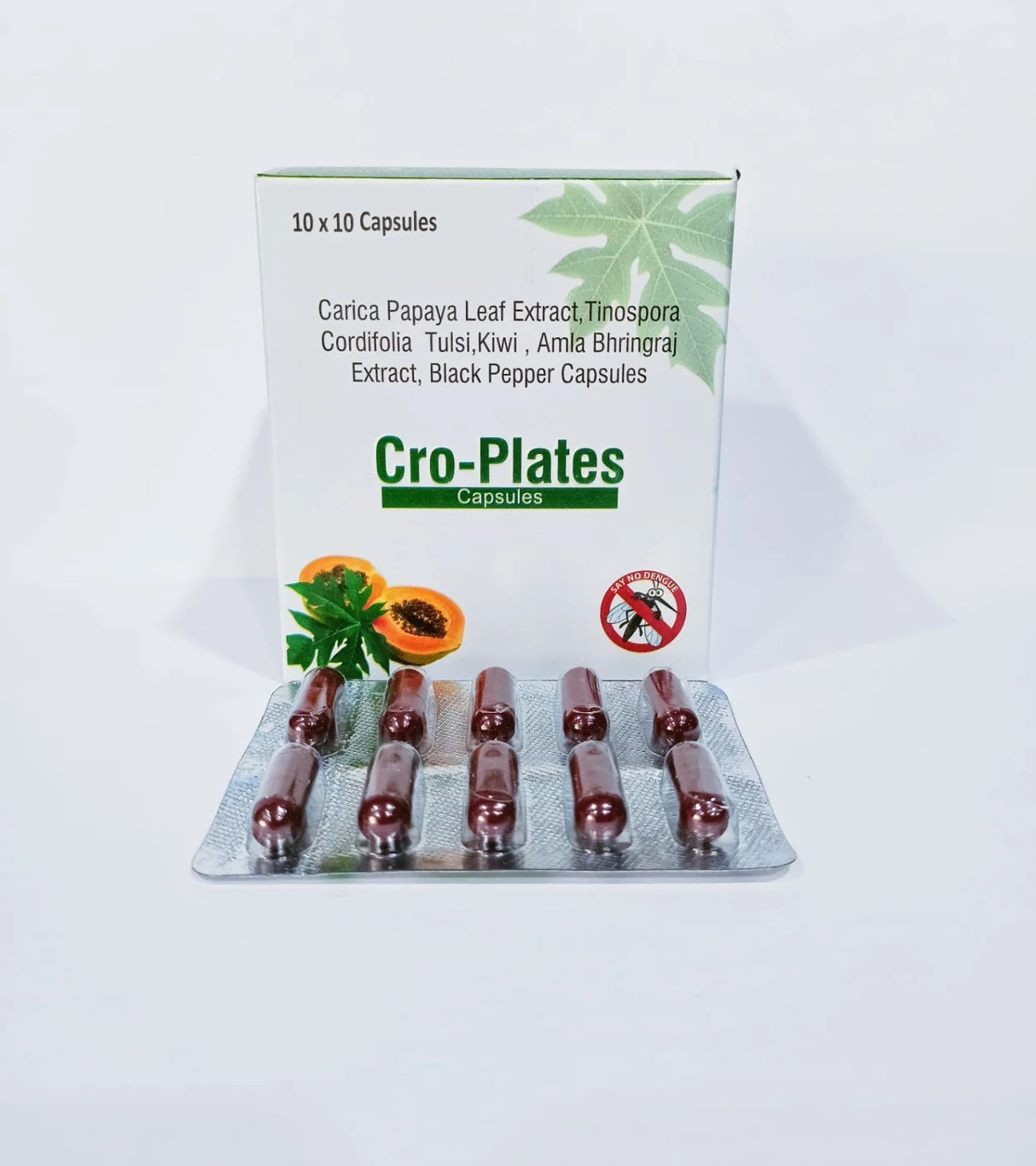 CRO-PLATES CAPS packaging