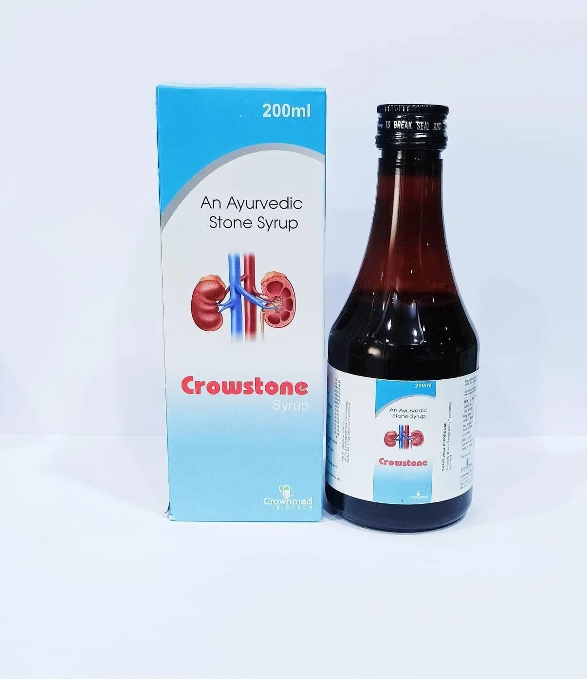 CROWSTONE SYRUP packaging